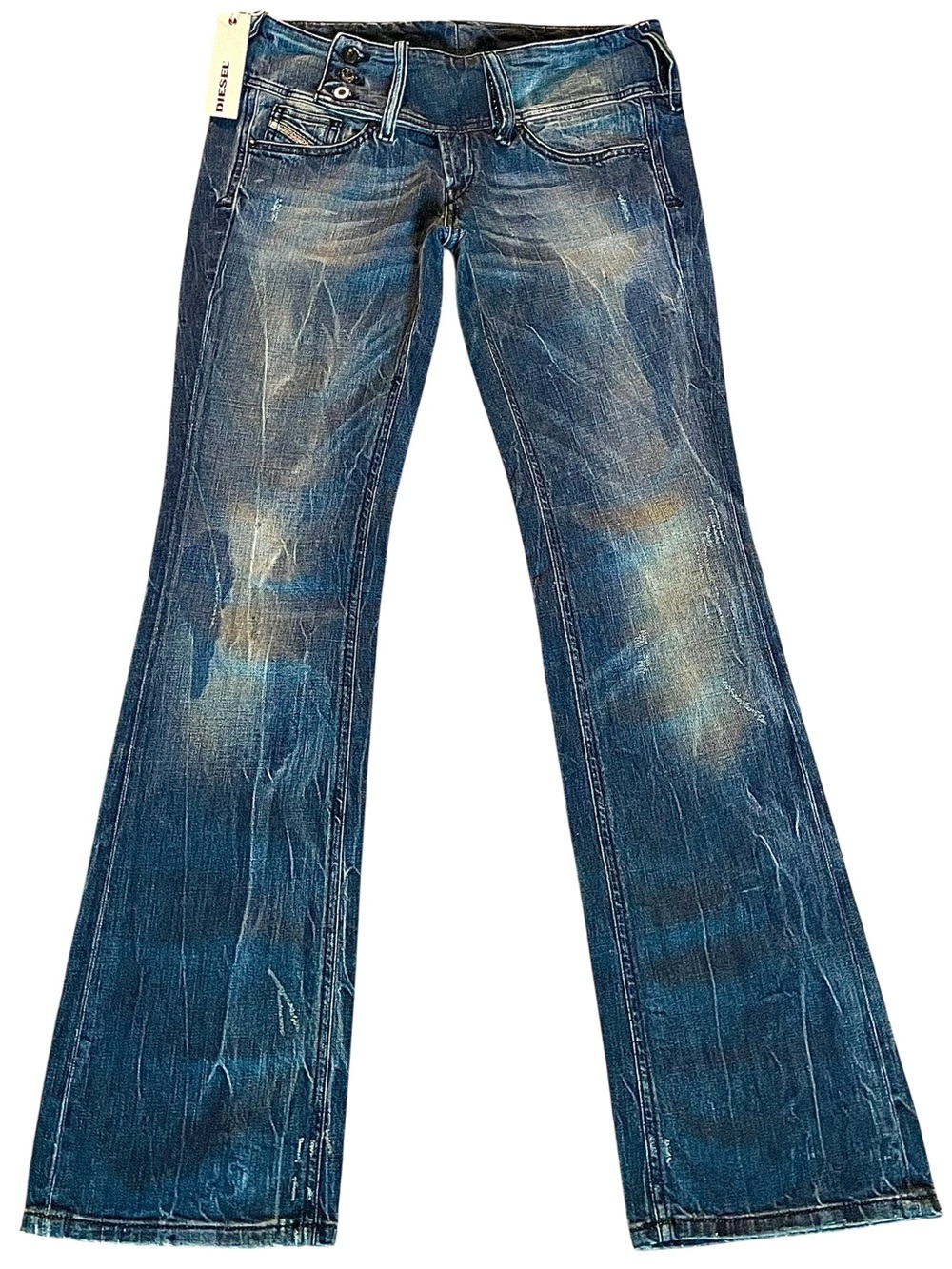 Diesel Made in Italy Cherock Low Rise Bootcut Jeans W29 L32 NWT Y2K - Picture 13 of 13
